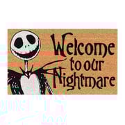 Nightmare Welcome Coir Mat, 18x30