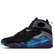 Air Jordan 8 Retro 'Aqua' - Black/Multi