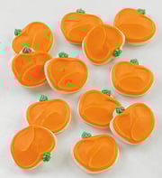 Buttercream Frosted Pumpkin Cut-Out Cookies