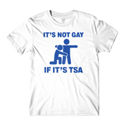 It's Not Gay White Tee
