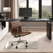36" x 48" - Rectangle Glass Chair Mat