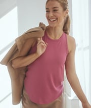 The Luxe Rib Freedom Bra Tank- Last Few
