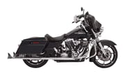 Bassani Fishtail Slip-On Mufflers For Harley Touring 1995-2016