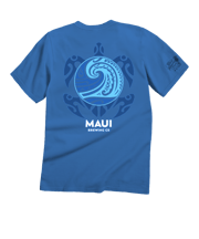 Maui Brewing Co New Big Swell - Blue Hawaii Dyed Short Sleeve Crewneck T-Shirt