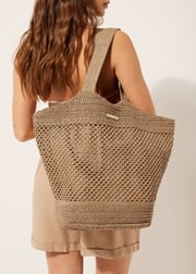 Beach Bag with Pouch