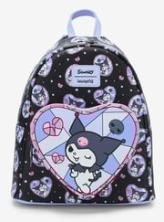 Loungefly Kuromi Stained Glass Mini Backpack