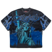 Godspeed New York Voltage Tee - LA Blue
