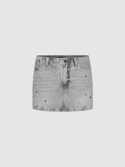 Denim Mini Skirts