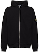 Cotton zip hoodie - Stone Island - Men  | Luisaviaroma