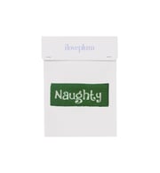 Naughty/Nice Flip - Sequin Sticker