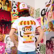 Paul Frank Burger Ringer T-Shirt