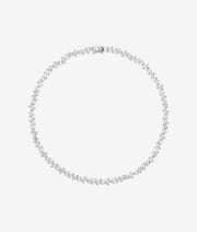Pear Diamond Tennis Necklace