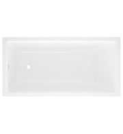 Rohl KAL1-N-SW-IO Victoria and Albert Kaldera 60" Undermount/Drop-In Bathtub with Internal Overflow Hole in Standard White