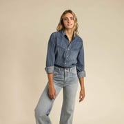 Women's Hondo Pearl Snap Denim Shirt