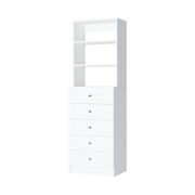 5 Drawer Hutch Tower