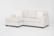 Rincon Cream 2 Piece Sectional With Right Arm Facing Loveseat & Left Arm Facing Chaise