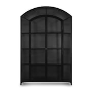 Belmont Wide Metal Cabinet In Black