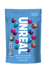 dark chocolate peanut gems