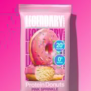 Pink Sprinkle Protein Donuts