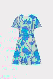 Rosie Grand Fleur Embroidered Mini Dress