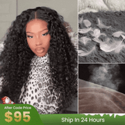 
    Julia Hair Glueless 6x4.75 Pre Cut Lace Wig 7x5 Bye Bye Knots  / 13x4 Pre Everything Water Wave Put On And Go Wig