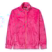 Velour Zip Up Jacket
