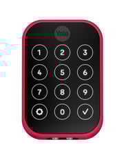 Yale x Pantone Yale Assure Lock 2 Limited Edition Key-Free Touchscreen with Wi-Fi in Viva Magenta