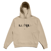 Sand Repeating Logo Hoodie