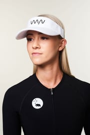WYN Terry Visor - White