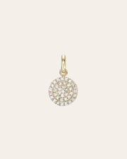 Diamond Small Disc Pendant
