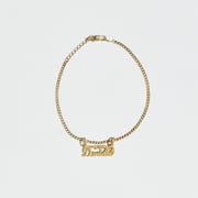 THE NAMEPLATE ANKLET