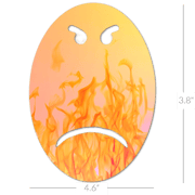 Angry Man Grimoji Grip