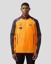 Official Unisex McLaren Formula 1 Team Soft Shell Jacket - Papaya/Phantom