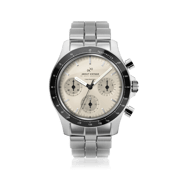 1960 Racing Chronograph, Steel / Off White