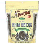 Bobs Red Mill Organic Whole Chia Seeds, 12 oz (340 g)