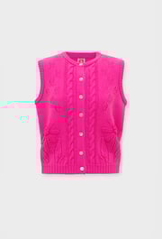 Arden Vest - Hot Pink