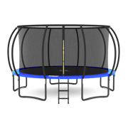 Jumpzylla 15FT Trampoline with Enclosure & Double Color Pad Cover
