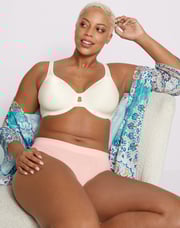 Lilyette by Bali Plunge Into Comfort Minimizer Bra