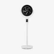AirFlo™ 43" Hybrid Pedestal Fan - Ultra-Quiet Air Circulator - White