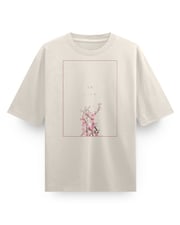 Life (Rose) - Oversized Heavy Tee