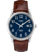 Easy Reader 38mm Leather Strap Watch
