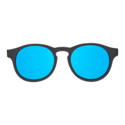 Jet Black Keyhole | Cobalt Polarized Lenses