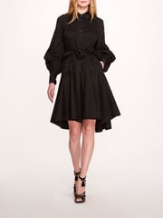 Poplin Mini Shirt Dress