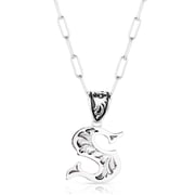Montana Silversmiths Western Initial Necklace - S