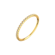Line pave ring