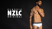 aussieBum Men's NZLC Classic Original White Brief Underwear - M