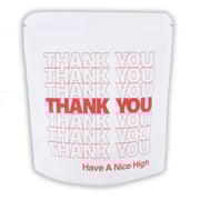 Bag King Thank You Wide Mouth Mylar Bag | 1/8 oz
