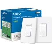 Matter-Certified Single Pole Smart Dimmable Switch White, Tapo S505D (2-pack)