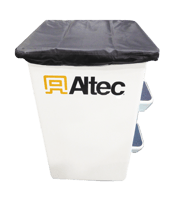 Bucket Cover with Drawstring Strap for 24"x24" Bucket Black