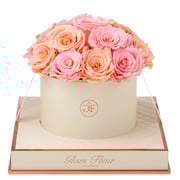 Montagé Round Light Pink and Peach